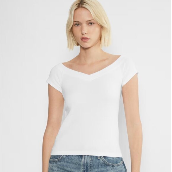 Tna HOMESTRETCH™ OFF-SHOULDER TOP (Black, M) - Picture 6 of 9